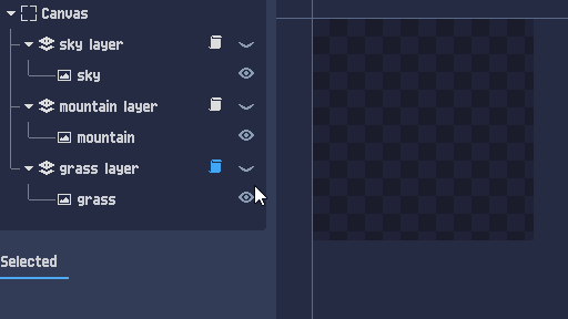 Multi layers & clipping mask animated