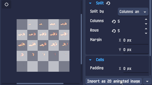 Import art into PixelOver